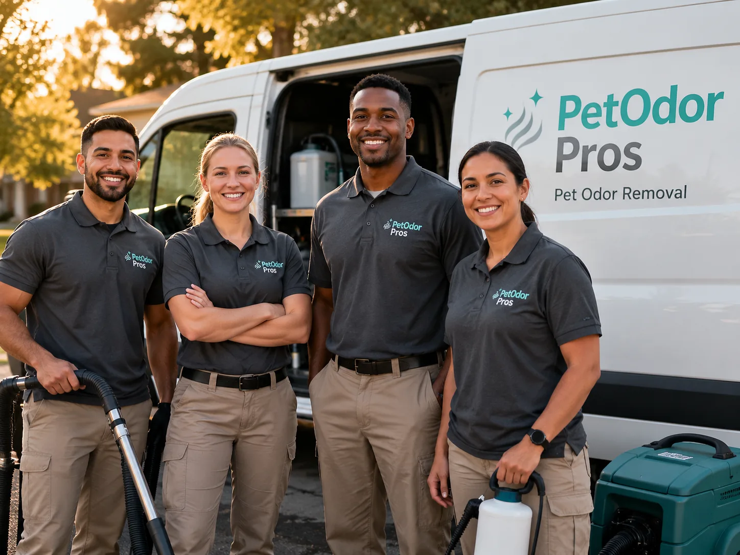 Pet Odor Removal team serving Auburn, CA